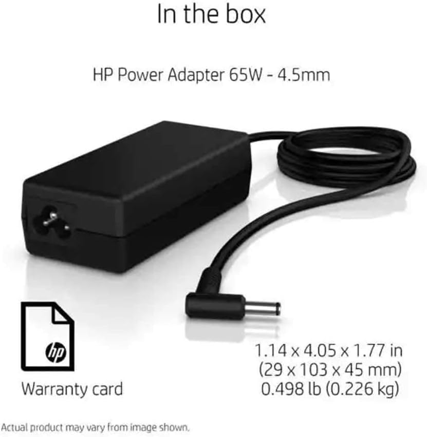 51fxd6ZuyQL Hp Original Blue Pin Laptop Charger 45w - Image 3